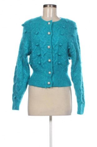 Damen Strickjacke Zara, Größe S, Farbe Blau, Preis 18,99 €