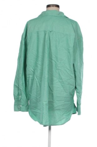 Дамска риза H&M, Размер XXL, Цвят Зелен, Цена 25,99 лв.