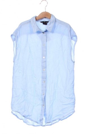 Damenbluse H&M, Größe XS, Farbe Blau, Preis 12,79 €