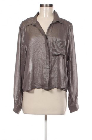 Дамска риза H&M, Размер M, Цвят Зелен, Цена 11,99 лв.