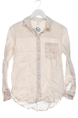 Γυναικείο πουκάμισο H&M, Μέγεθος XS, Χρώμα  Μπέζ, Τιμή 10,99 €