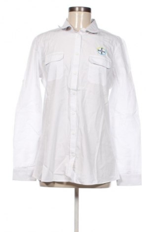 Damenbluse Kariban, Größe L, Farbe Weiß, Preis € 12,83