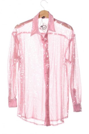 Damska koszula Missguided, Rozmiar XS, Kolor Popielaty róż, Cena 52,99 zł