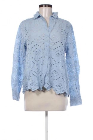 Damenbluse Pieces, Größe M, Farbe Blau, Preis 8,99 €