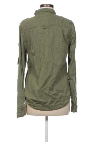 Дамска риза Superdry, Размер S, Цвят Зелен, Цена 39,10 лв.