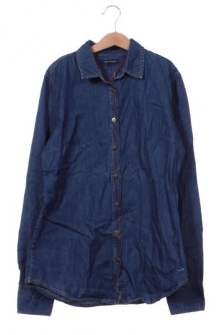 Damska koszula Tommy Hilfiger, Rozmiar XS, Kolor Niebieski, Cena 188,99 zł