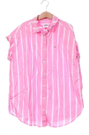 Damska koszula Tommy Jeans, Rozmiar XS, Kolor Różowy, Cena 156,32 zł