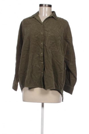 Дамска риза Zara, Размер M, Цвят Зелен, Цена 18,99 лв.