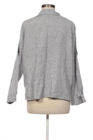 Дамска риза Zara, Размер M, Цвят Сив, Цена 26,99 лв.