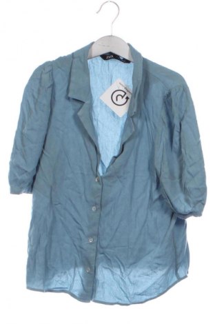 Damenbluse Zara, Größe XS, Farbe Blau, Preis € 13,80
