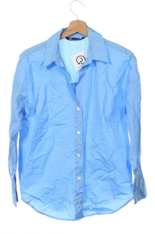 Damenbluse Zara, Größe XS, Farbe Blau, Preis 16,99 €