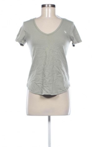 Damski T-shirt Abercrombie & Fitch, Rozmiar XS, Kolor Zielony, Cena 41,38 zł