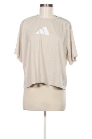 Дамска тениска Adidas, Размер XL, Цвят Бежов, Цена 62,99 лв.