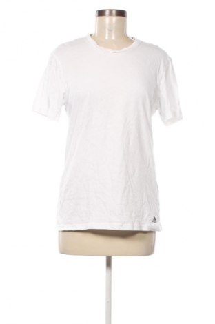 Γυναικείο t-shirt Adidas, Μέγεθος S, Χρώμα Λευκό, Τιμή 16,99 €