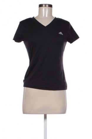 Damen T-Shirt Adidas, Größe L, Farbe Schwarz, Preis 13,81 €