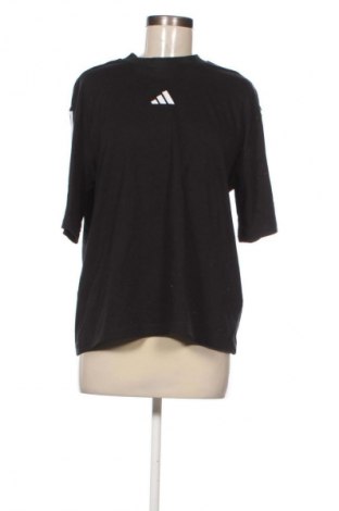 Damski T-shirt Adidas, Rozmiar M, Kolor Czarny, Cena 203,99 zł