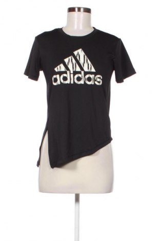 Damen T-Shirt Adidas, Größe XS, Farbe Schwarz, Preis € 13,82