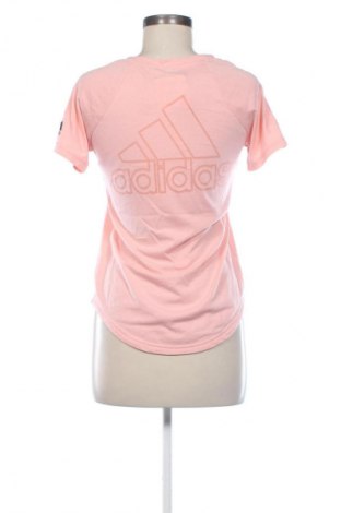 Γυναικείο t-shirt Adidas, Μέγεθος XS, Χρώμα Ρόζ , Τιμή 13,81 €