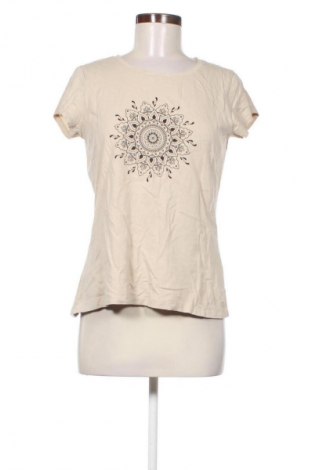 Γυναικείο t-shirt Beloved, Μέγεθος L, Χρώμα  Μπέζ, Τιμή 8,70 €
