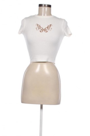 Damski T-shirt Bershka, Rozmiar XS, Kolor Kolorowy, Cena 39,99 zł