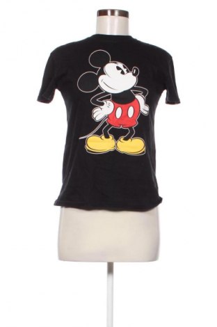 Γυναικείο t-shirt Bershka, Μέγεθος XS, Χρώμα Μαύρο, Τιμή 8,70 €