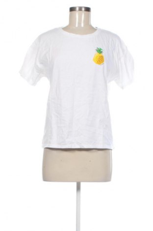 Γυναικείο t-shirt Bossini, Μέγεθος L, Χρώμα Λευκό, Τιμή 8,75 €