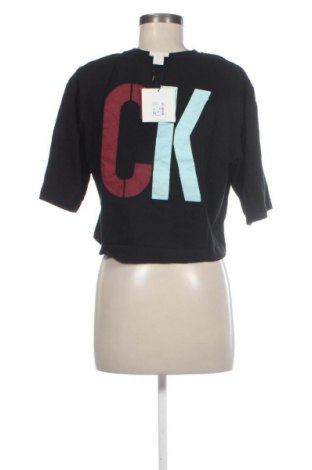 Дамска тениска Calvin Klein, Размер S, Цвят Черен, Цена 77,99 лв.