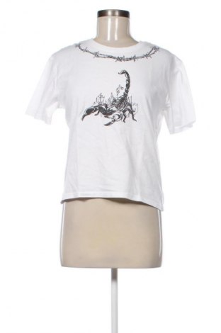 Tricou de femei Cropp, Mărime XS, Culoare Alb, Preț 47,40 Lei