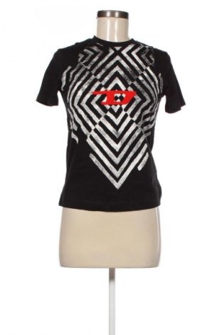 Damen T-Shirt Diesel, Größe XXS, Farbe Schwarz, Preis 102,99 €