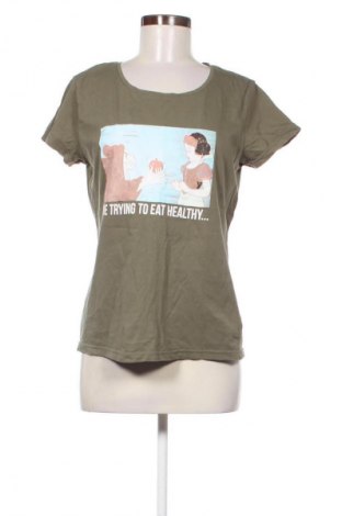 Damski T-shirt Disney, Rozmiar M, Kolor Zielony, Cena 39,31 zł