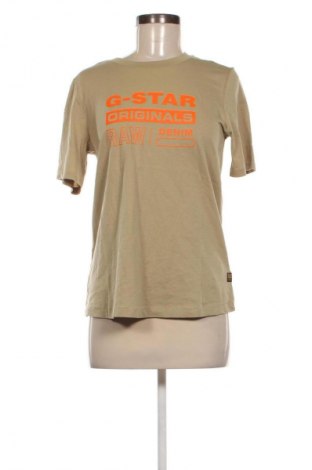 Γυναικείο t-shirt G-Star Raw, Μέγεθος S, Χρώμα Πράσινο, Τιμή 27,99 €