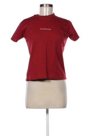 Damen T-Shirt Giordano, Größe M, Farbe Rot, Preis € 8,70