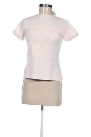Tricou de femei Guess, Mărime M, Culoare Ecru, Preț 84,21 Lei