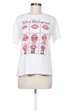 Дамска тениска H&M L.O.G.G., Размер XS, Цвят Бял, Цена 31,28 лв.
