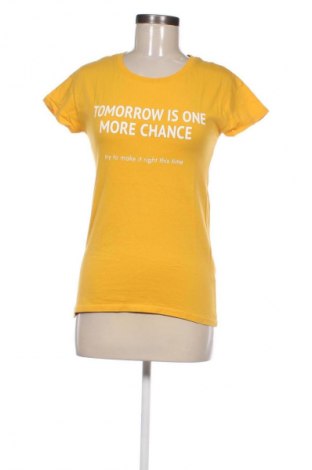 Damski T-shirt LCW, Rozmiar XS, Kolor Żółty, Cena 39,08 zł