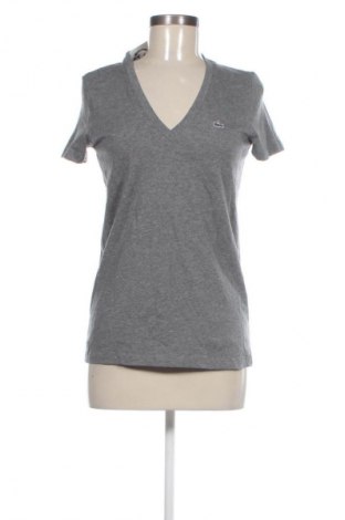 Γυναικείο t-shirt Lacoste, Μέγεθος M, Χρώμα Γκρί, Τιμή 36,73 €