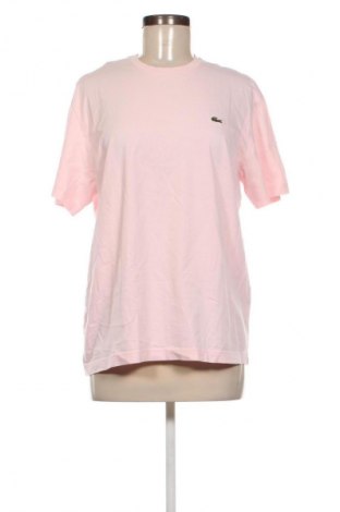 Γυναικείο t-shirt Lacoste, Μέγεθος L, Χρώμα Ρόζ , Τιμή 55,99 €