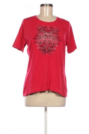 Γυναικείο t-shirt Laura Di Sarpi, Μέγεθος M, Χρώμα Ρόζ , Τιμή 6,99 €