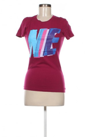 Damen T-Shirt Nike, Größe S, Farbe Rot, Preis 13,81 €
