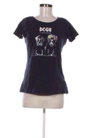 Damski T-shirt Orsay, Rozmiar L, Kolor Niebieski, Cena 39,08 zł