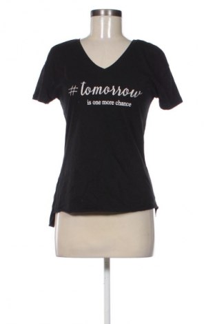 Γυναικείο t-shirt Orsay, Μέγεθος M, Χρώμα Μαύρο, Τιμή 9,00 €