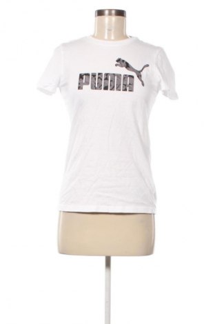 Дамска тениска PUMA, Размер S, Цвят Бял, Цена 27,99 лв.