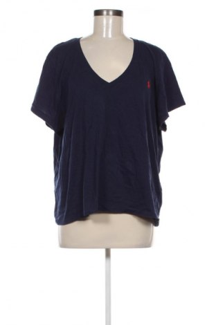 Damski T-shirt Polo Ralph Lauren, Rozmiar XXL, Kolor Niebieski, Cena 479,99 zł