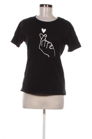 Damen T-Shirt SHEIN, Größe L, Farbe Schwarz, Preis 8,70 €