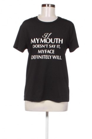 Damen T-Shirt SHEIN, Größe M, Farbe Schwarz, Preis € 8,75