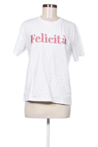 Damen T-Shirt Sinsay, Größe S, Farbe Weiß, Preis 8,68 €