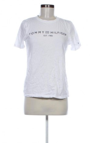 Damski T-shirt Tommy Hilfiger, Rozmiar S, Kolor Biały, Cena 108,99 zł