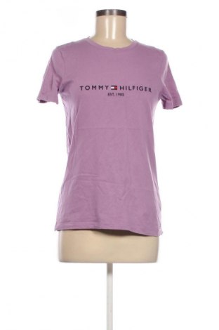 Damen T-Shirt Tommy Hilfiger, Größe S, Farbe Lila, Preis 17,00 €