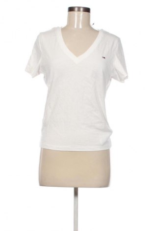 Γυναικείο t-shirt Tommy Jeans, Μέγεθος XL, Χρώμα Λευκό, Τιμή 49,99 €