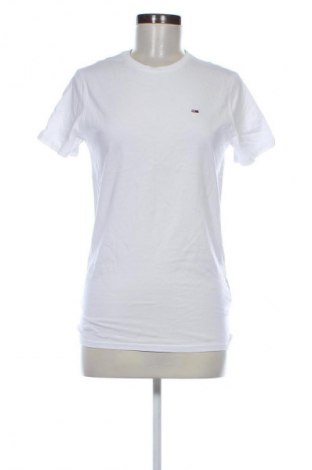 Damski T-shirt Tommy Jeans, Rozmiar XS, Kolor Biały, Cena 252,99 zł